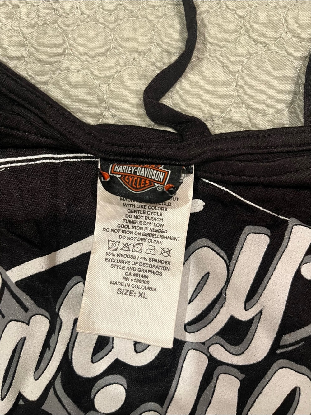 Harley Davidson top - Picture 2 of 2